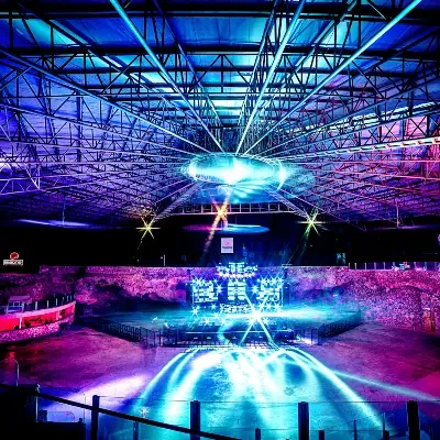 Party crowd at Imagine Punta Cana nightclub — make your booking